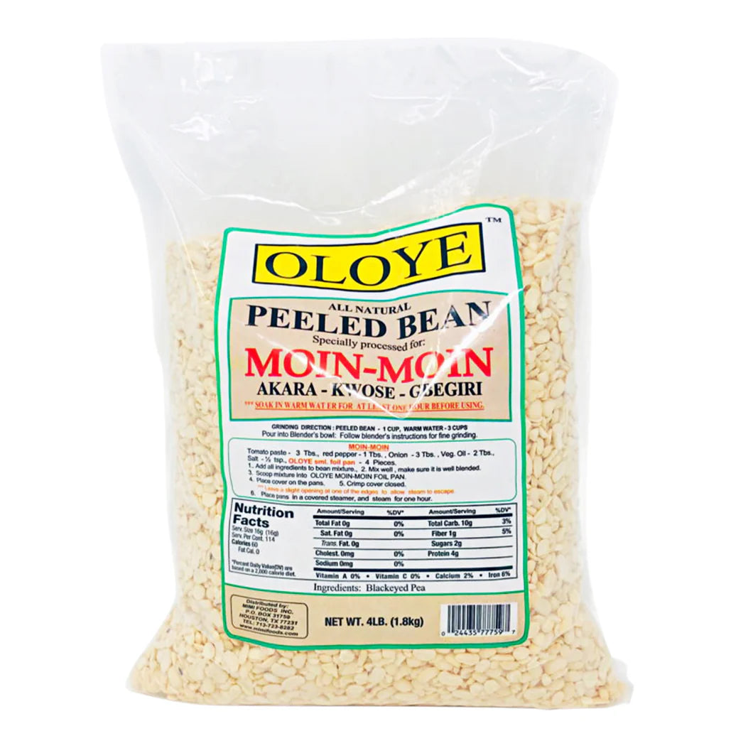 Oloye peeled beans