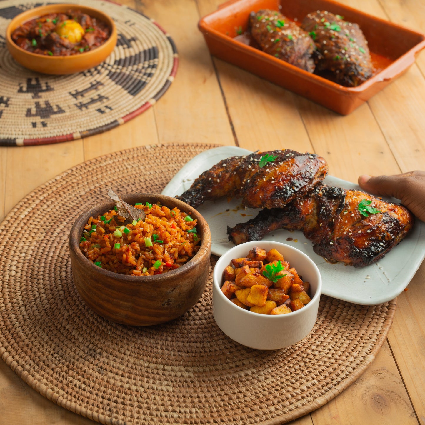 Smokey Jollof Rice